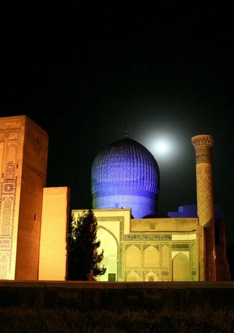 35 Famous Islamic Places Aroud the World Amir Timur Mosque in Samarkand Uzbekistan 480x683 35 Famous Islamic Places Aroud the World