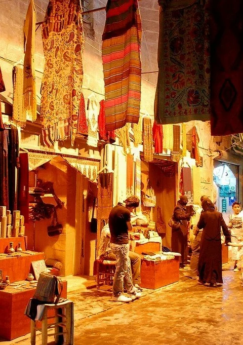 35 Famous Islamic Places Aroud the World Bazar in Aleppo Syria 480x681 35 Famous Islamic Places Aroud the World
