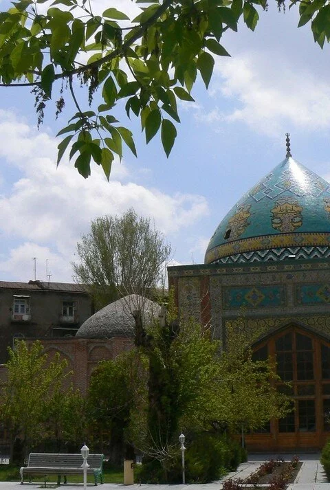 35 Famous Islamic Places Aroud the World Blue Mosque in Yerevan Armenia 480x713 35 Famous Islamic Places Aroud the World