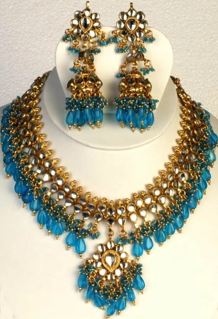 Jewelry and dresses collection for this marriage seasion 2011 Indian Bridal Necklace Set2 Jewelry and dresses collection for this marriage seasion 2011