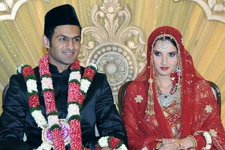 Sania Mirza Shoaib Malik wedding photo 1 Hyderabad marriage function
