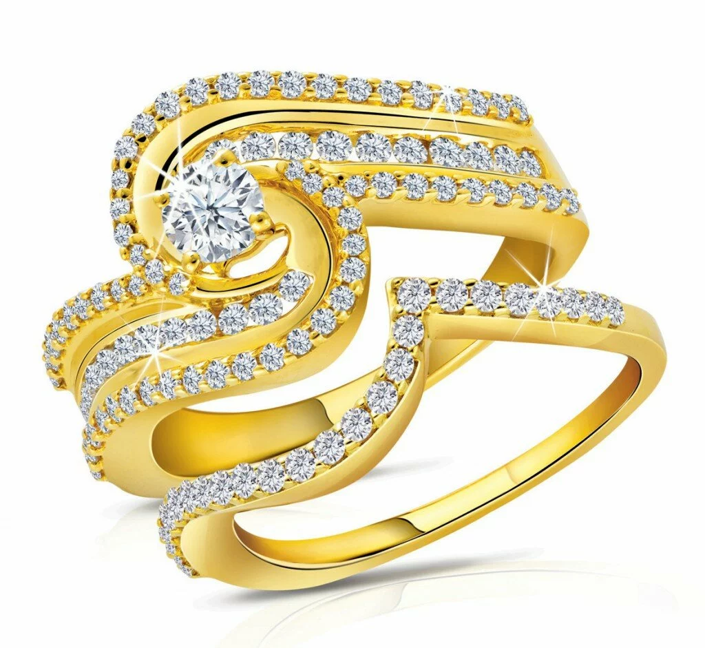 Jewelry and dresses collection for this marriage seasion 2011 spiral bridal diamond ring from Pure Gold Jewellers 1024x941 Jewelry and dresses collection for this marriage seasion 2011