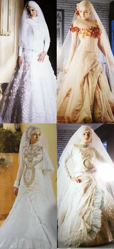 Wedding Wear on Egyptian Muslim Wedding Wear Egyptian Muslim Bridal Wear Gallery 2011