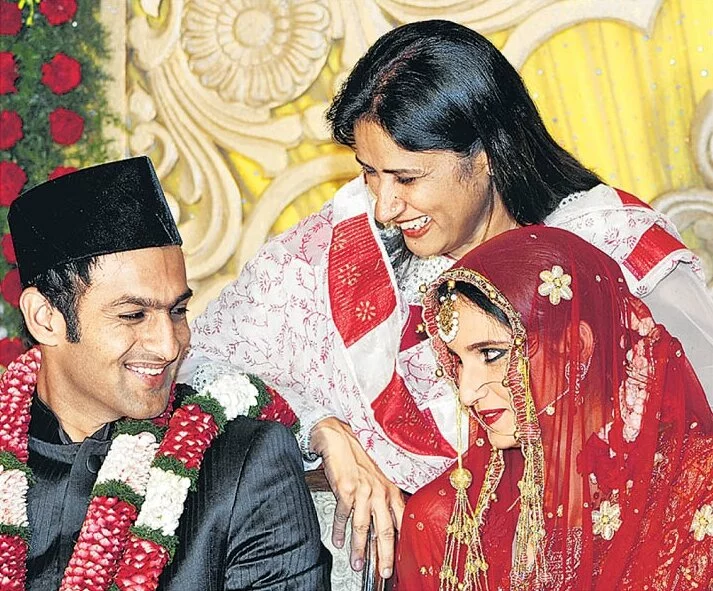 Around The World Muslim Weddings, Dresses And Makeup Hyderabadi Muslim girl sania mirza wedding Around The World Muslim Weddings, Dresses And Makeup