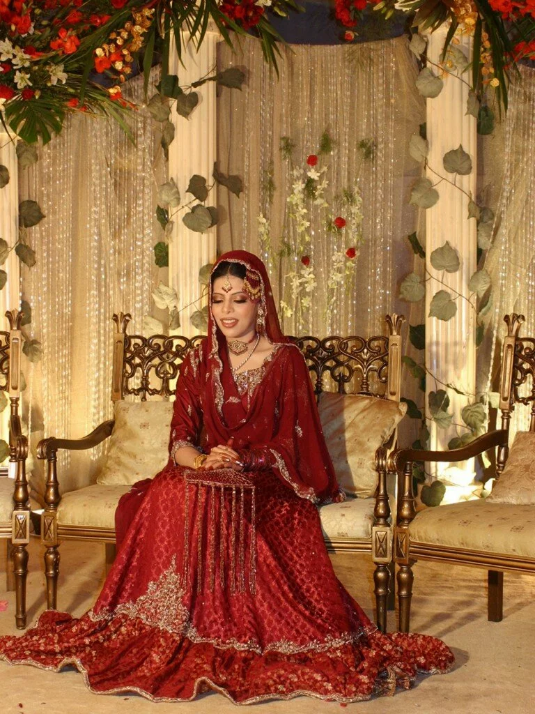 Around The World Muslim Weddings, Dresses And Makeup Pakistani bride the beauty of pakistan image 2 768x1024 Around The World Muslim Weddings, Dresses And Makeup