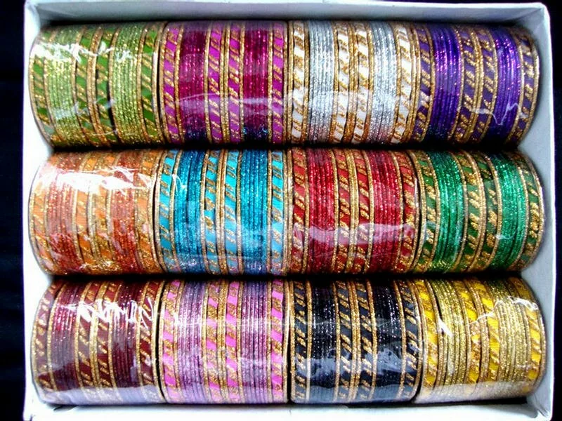 Beautiful wedding bangles, bridal wear photo gallery Indian metal Colorful Bangles Set Beautiful wedding bangles, bridal wear photo gallery