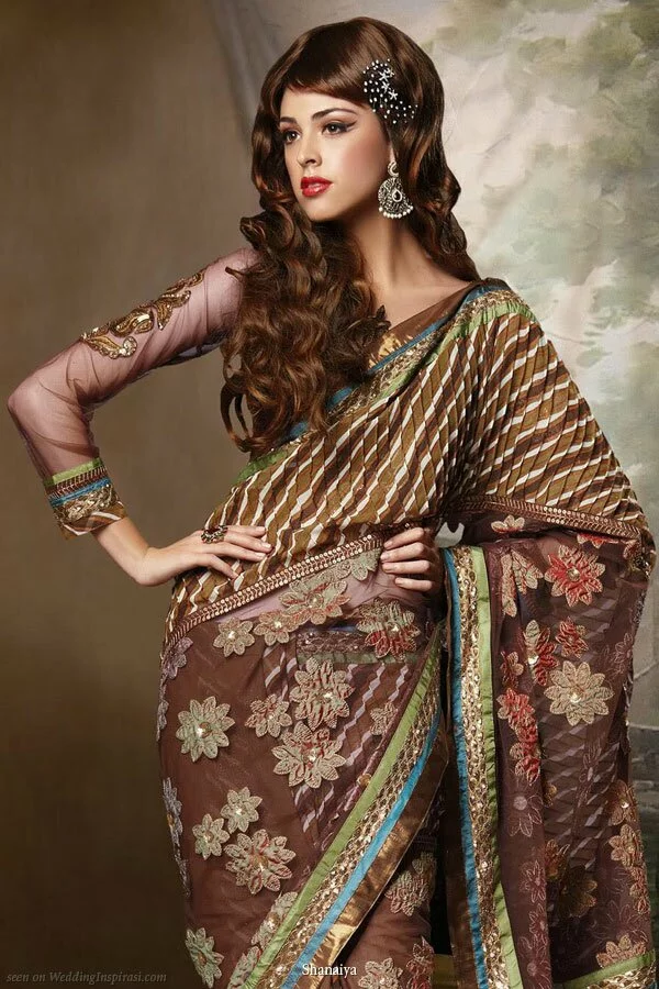 Latest beautiful Indian bridal and all type saree for womens Latest beautiful Indian Bridal saree for womens image 22 by Muslimblog.co .in Latest beautiful Indian bridal and all type saree for womens