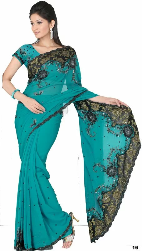 Latest beautiful Indian bridal and all type saree for womens Latest beautiful Indian Bridal saree for womens image 6 by Muslimblog.co .in Latest beautiful Indian bridal and all type saree for womens