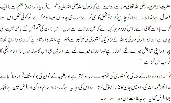 Rewards for those who Fasts in Ramadan sahihhadithno919 Rewards for those who Fasts in Ramadan