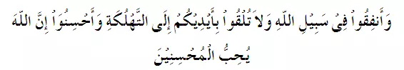 Rights of a Muslim over his brother surah2 ayah195 Rights of a Muslim over his brother