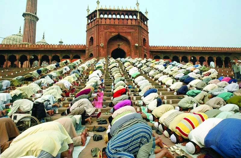 Muslim Man Performing Jumma Namaz in Jama Mosque Delhi Muslims Man Performing Jumma Namaz in Jama Mosque Delhi Muslim Man Performing Jumma Namaz in Jama Mosque Delhi