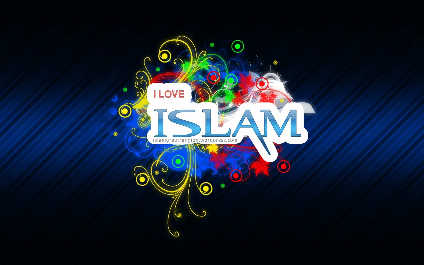 free iloveislam islamic wallpaper 2012 hd I Love Islam   Beautiful Islamic Desktop Wallpaper