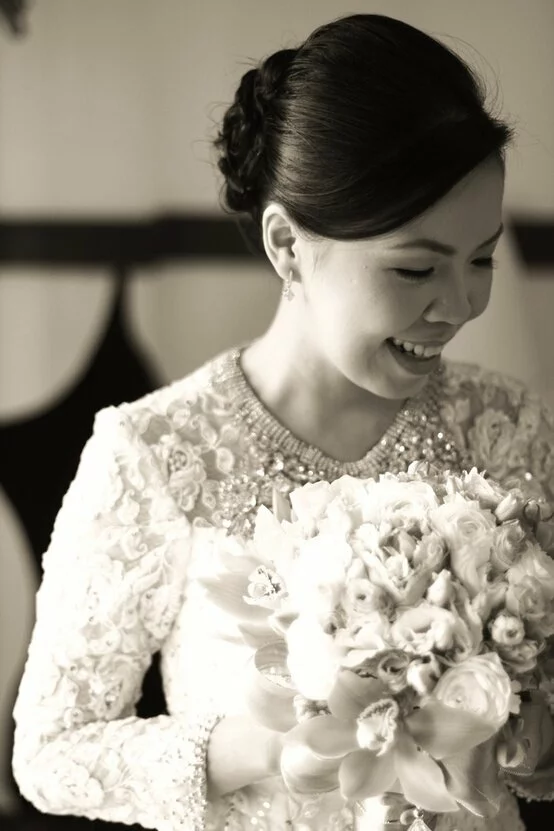 Gorgeous Indonesian muslim bride