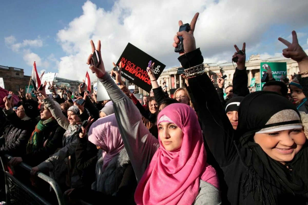 The famous Muslim Women Women Protest The famous Muslim Women