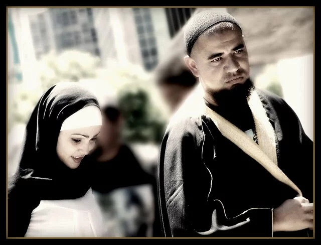 Young Muslim Couple Muslim Couple Young Muslim Couple
